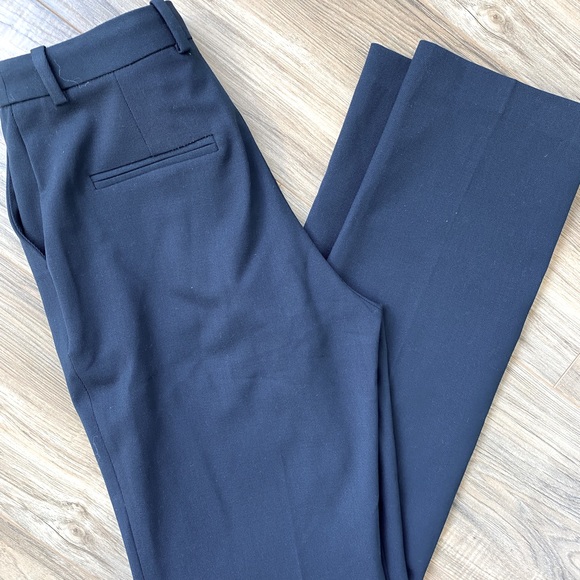 Aritzia Talula Fume Trousers in Dark Navy - Picture 5 of 5